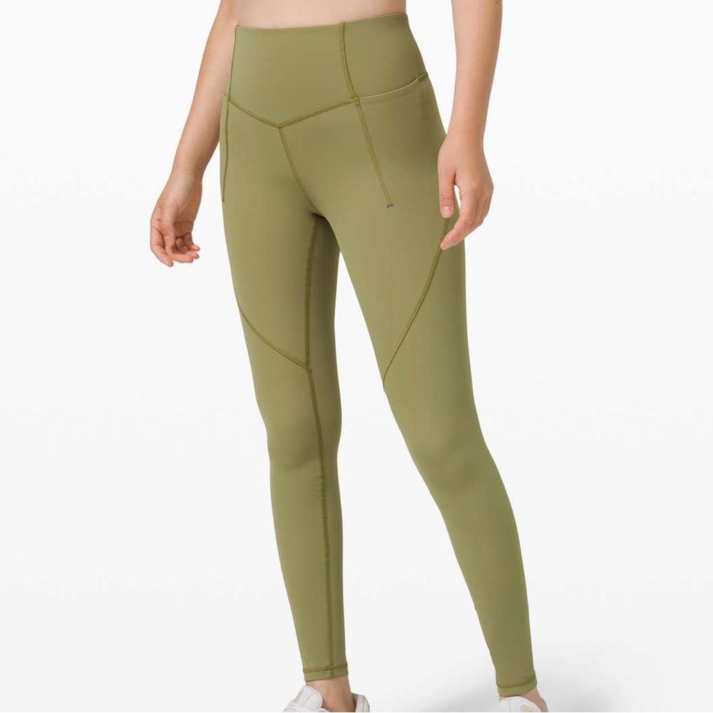 FINE FORCE HIGH-RISE TIGHT 28"
Bronze Green